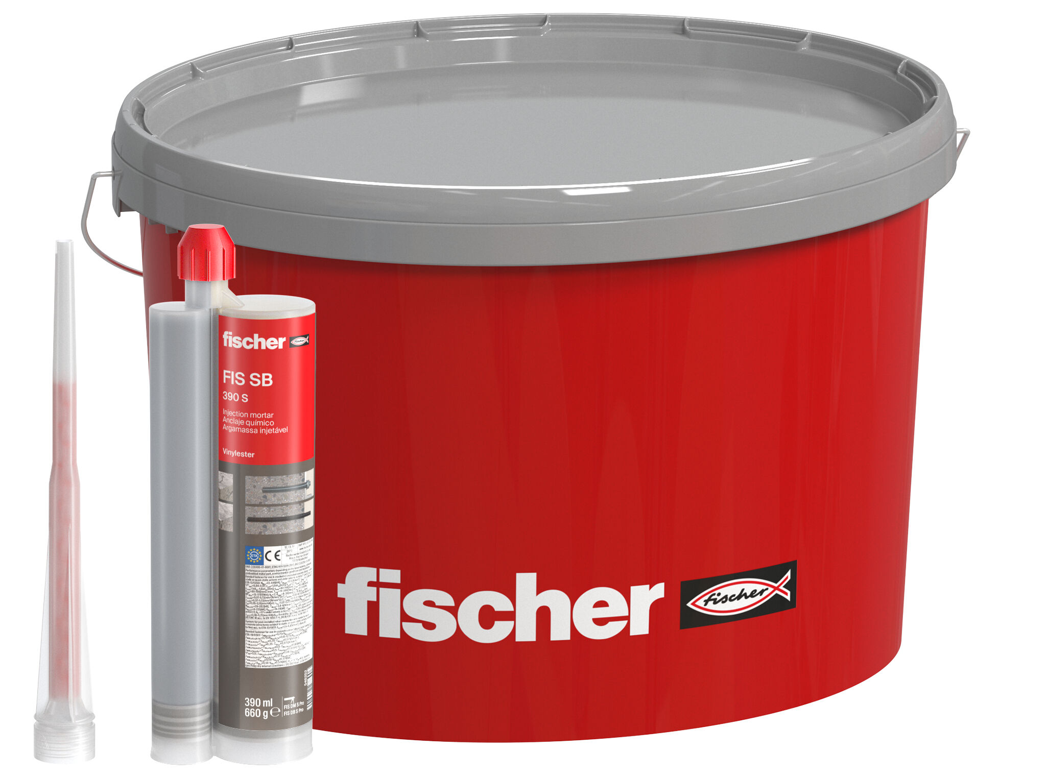 fischer injection mortar FIS SB 390 S in bucket